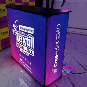 Stand Mesa Luminosa 100×100